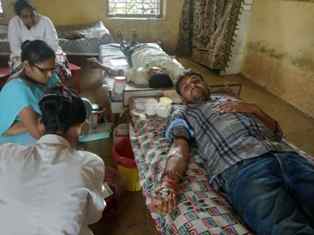 21 july 2019 Tree sapling and blood donation