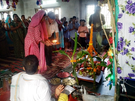 22 sep 2023 ganesh pooja in school
