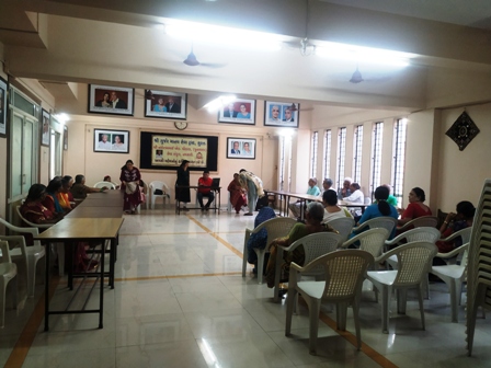 29 April 2022 Celebration at old-age home
