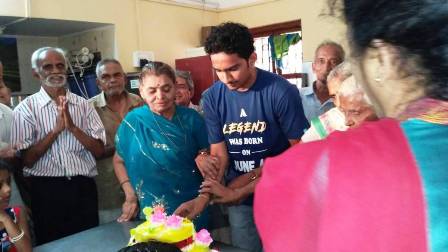 4th June 2017 - Birthday Celebration in Vruddhashram