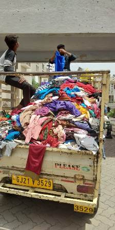 6 june 2018 clothes donation